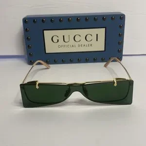 Gucci GG0363S-001 Women\'s 56 Green Lens Sunglasses Gucci Fashion Women main image 3